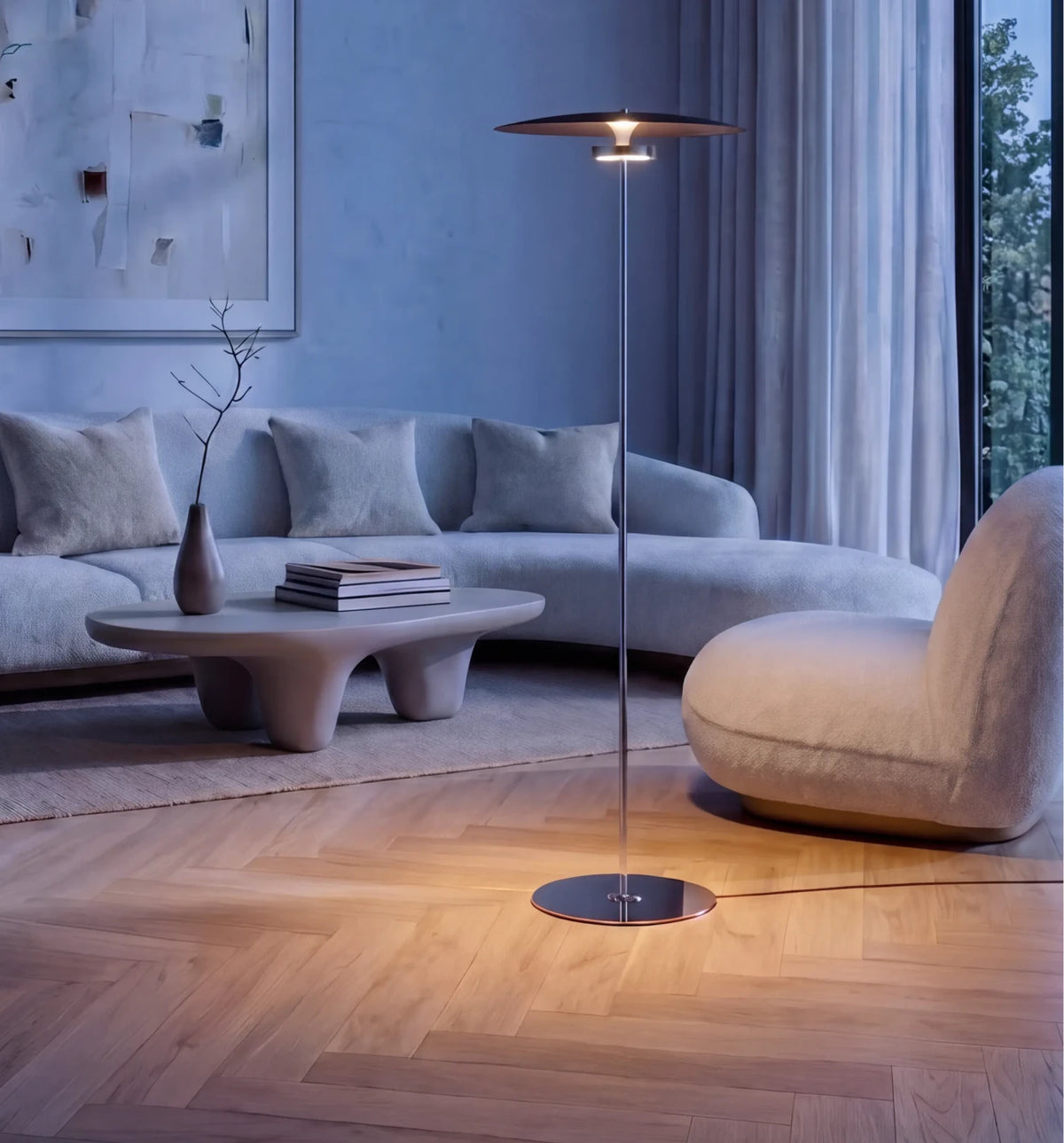 Valnöt och krom i retrodesign