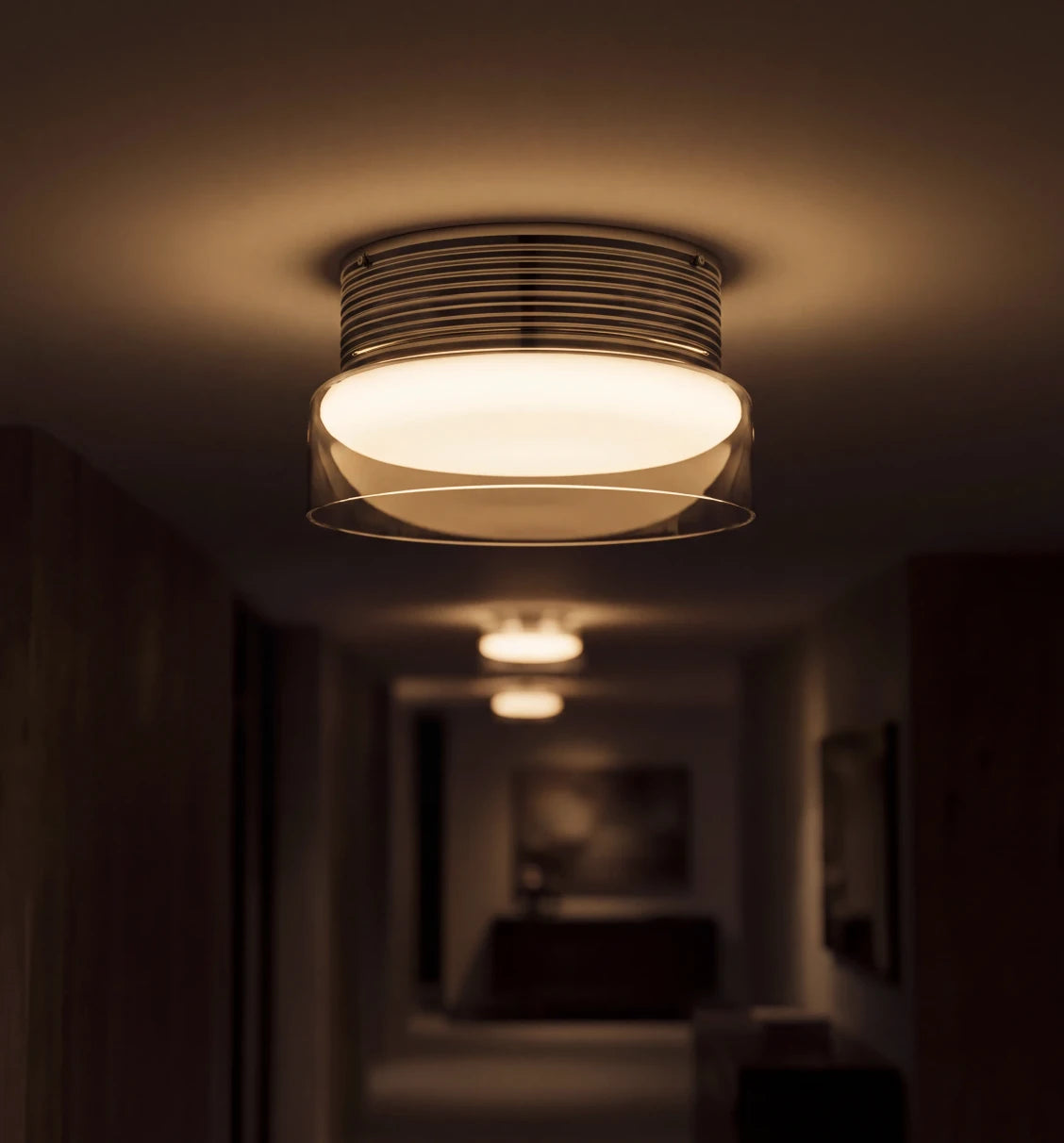 Glas och krom i retrodesign