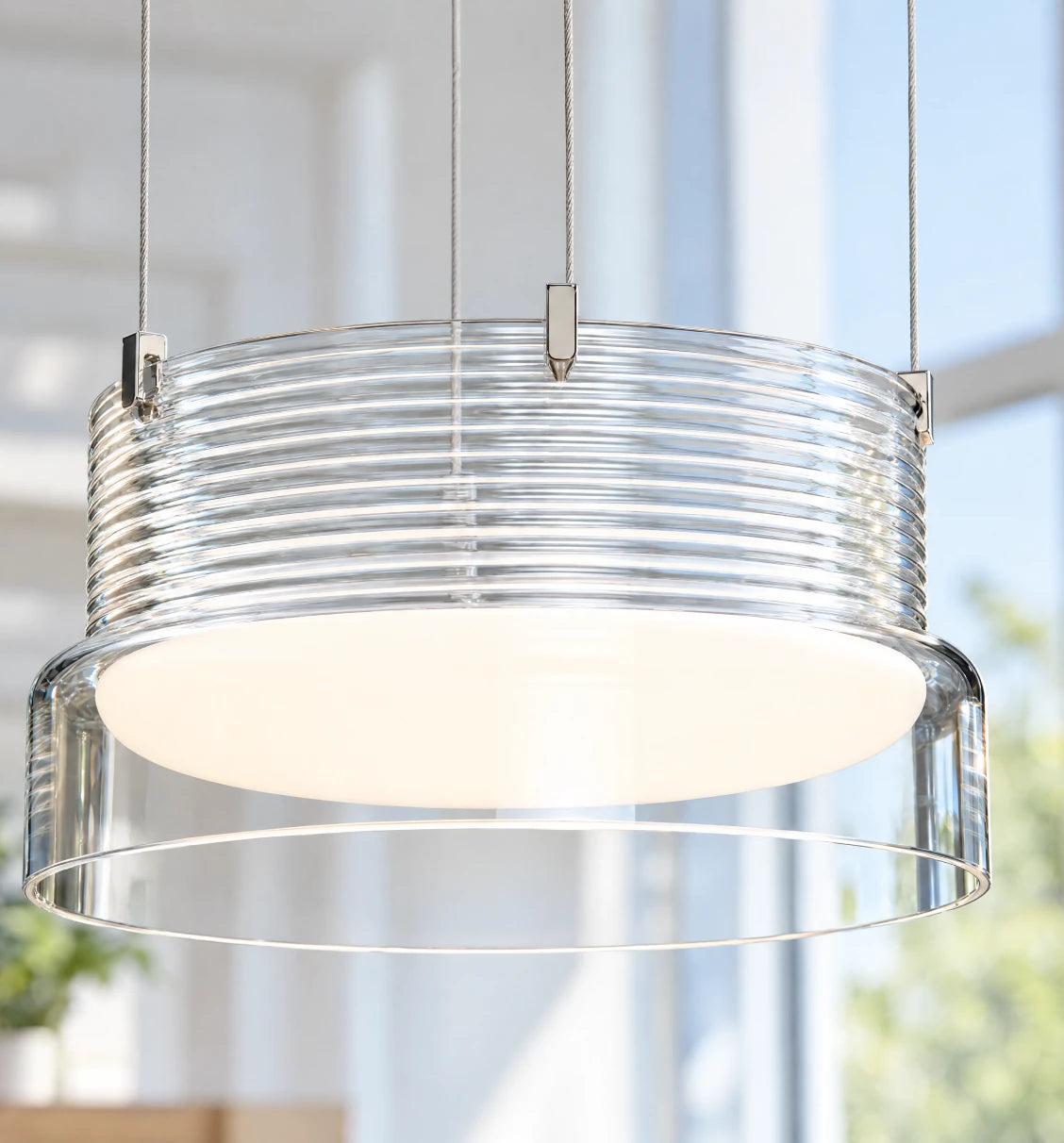 Glas och krom i retrodesign